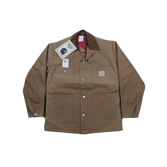 Deadstock 90s Carhartt Mens 38 Spell Out Quilt Lin
