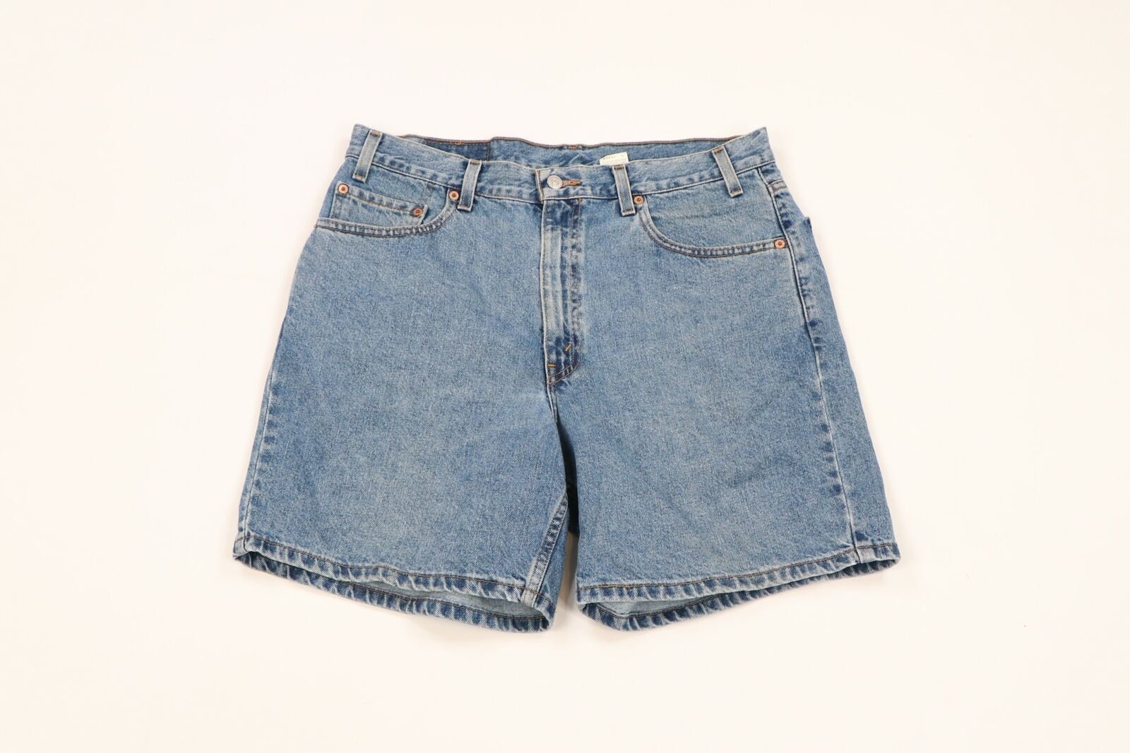 90s Levis 550 Relaxed Fit Distressed Denim Jean Shorts Blue - Etsy Denmark