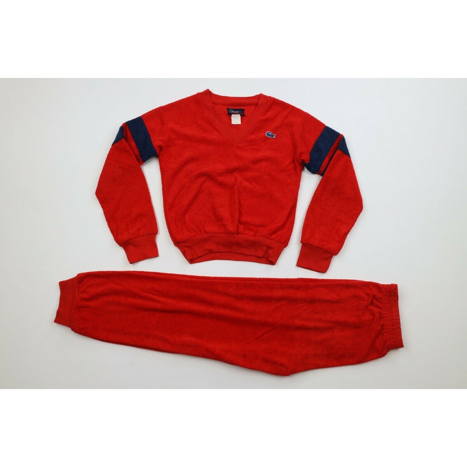 80s Izod Lacoste Boys Size 14 2 Piece 