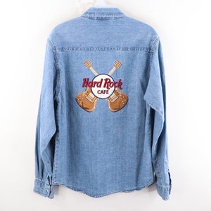 Vtg Hard Rock Cafe Chicago Authentic 