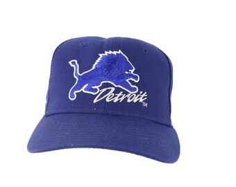 Detroit Lions Hat - Etsy