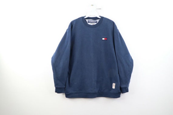 90s Tommy Hilfiger Mens Medium Flag Patch Spell Ou