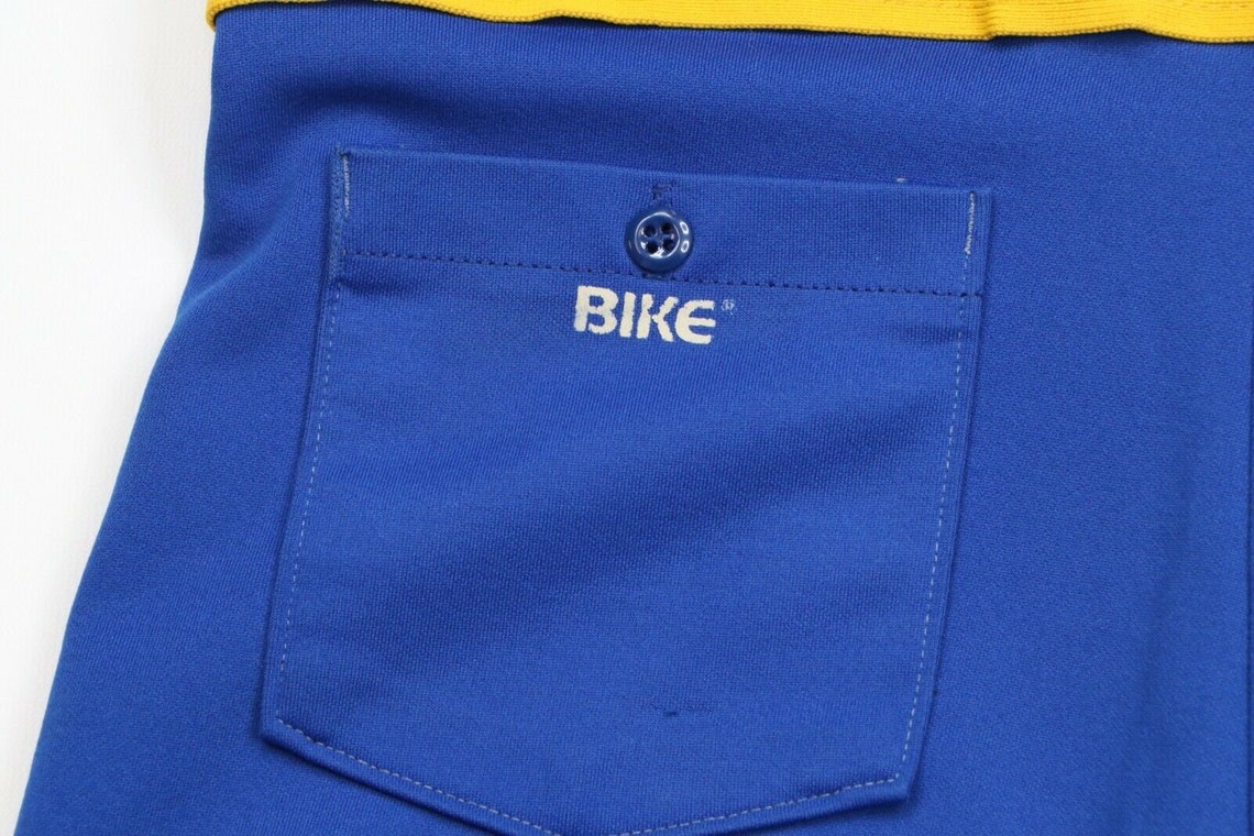 80s bike coaching shorts