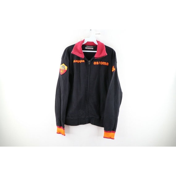 90s Kappa Mens Medium AS Roma Spell Out 