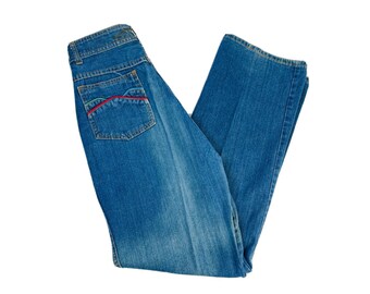 80s Rainbow Jeans - Etsy