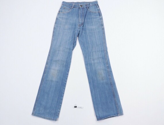 80s Rockabilly Mens 28x32 Straight Leg 