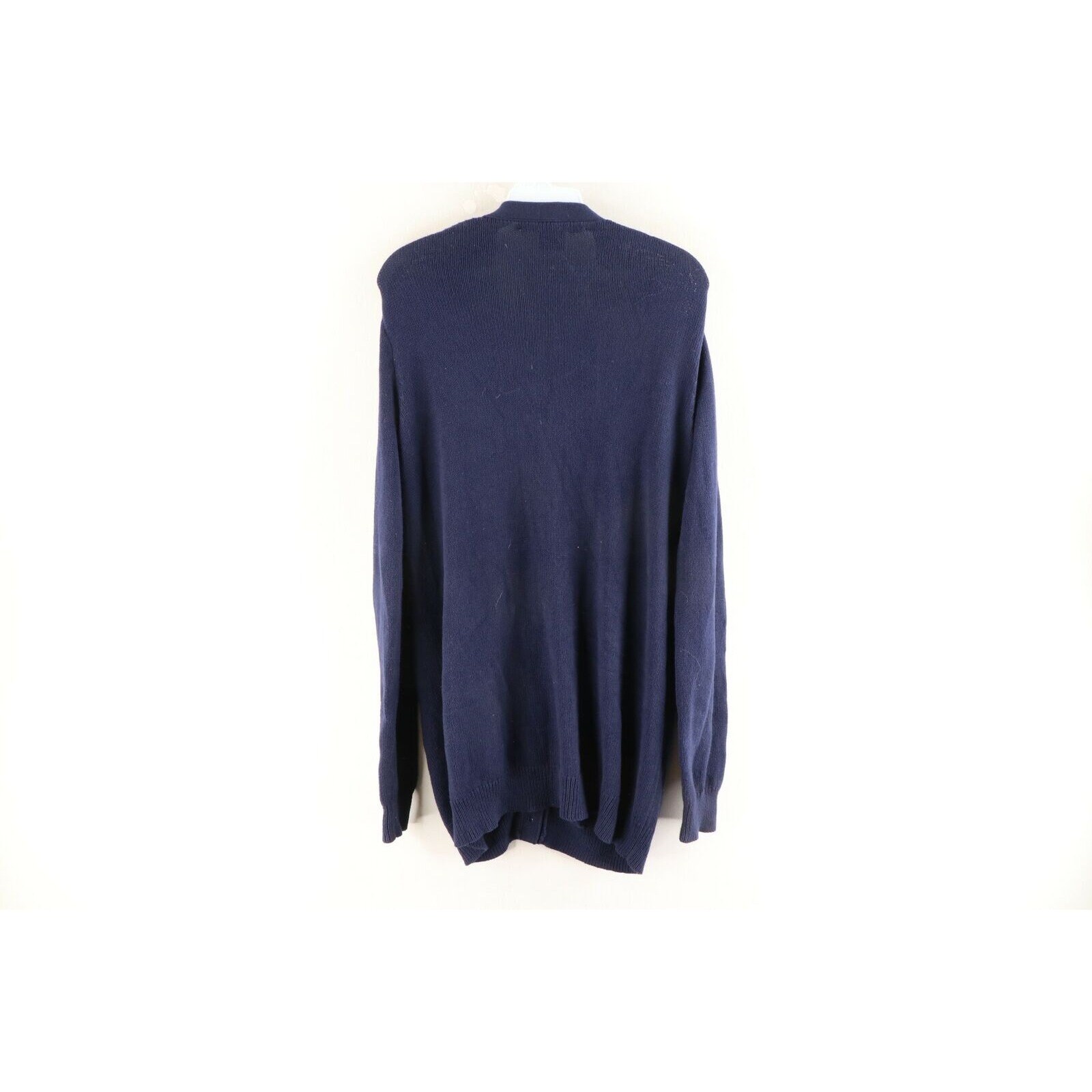 GlassCityReclaimed 90s Ralph Lauren Sport Womens L Spell Out Crest Oversized Cardigan Sweater, Vintage Ralph Lauren Cardigan Sweater, 1990s Cardigan Sweater