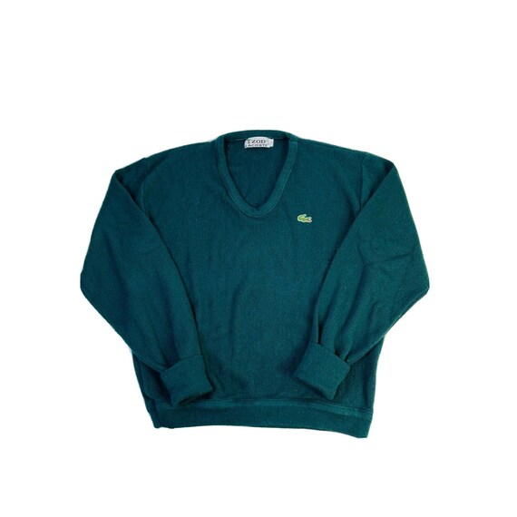 80s Izod Lacoste Womens Large Croc Logo 