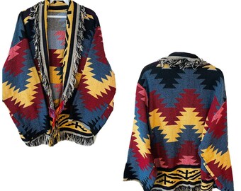 Navajo Cardigan - Etsy