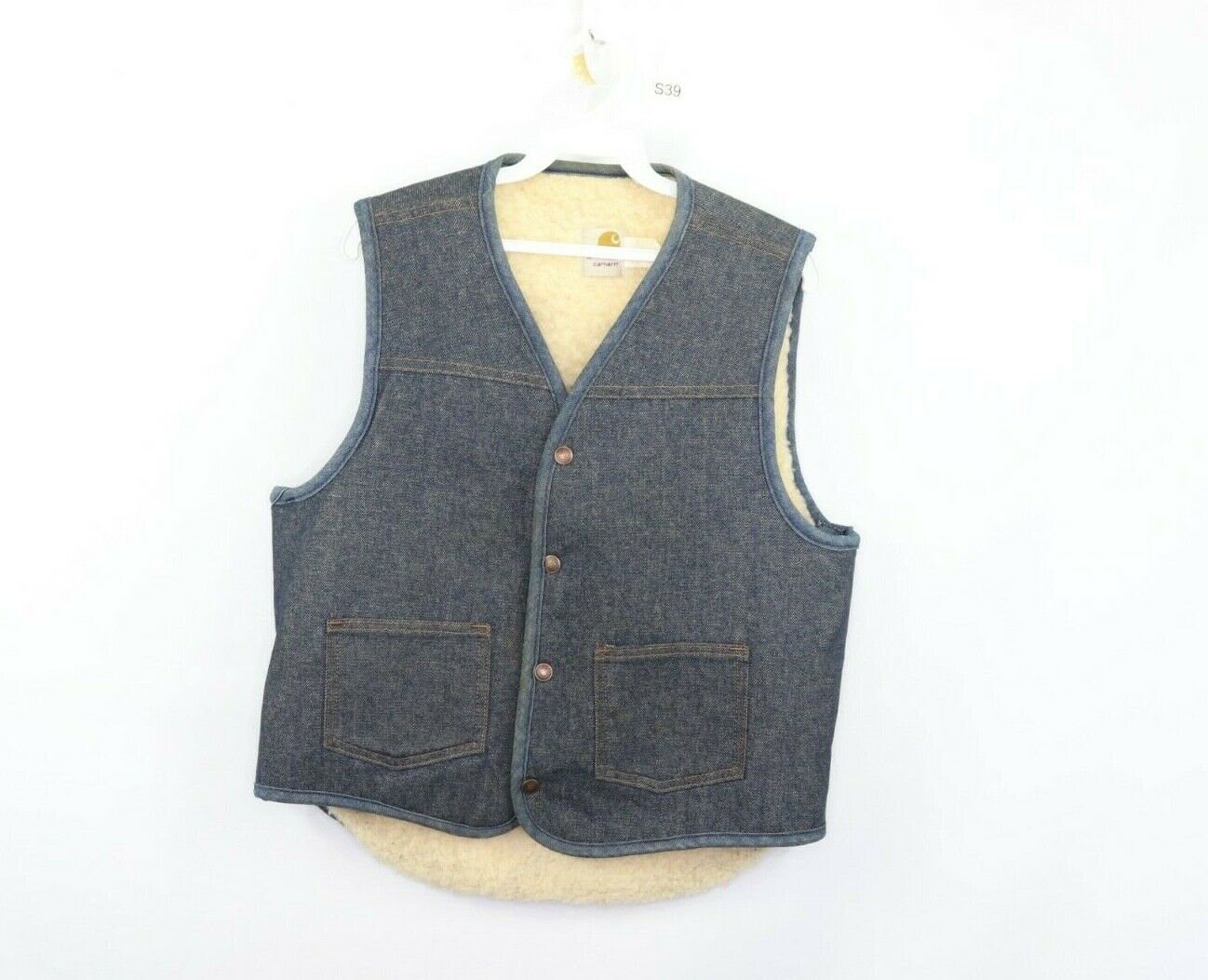 80s Carhartt Mens Medium Sherpa Lined 