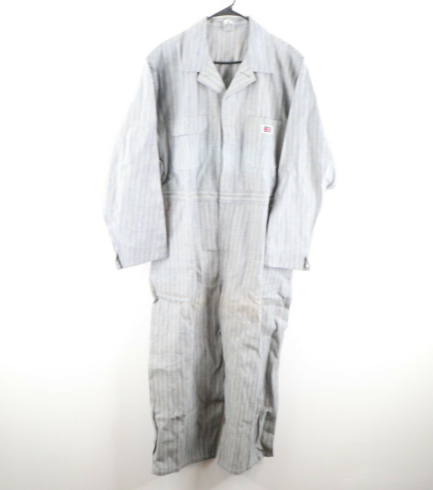 70s Big Mac Mens 46R Spell Out Striped Denim Coveralls - Etsy Canada