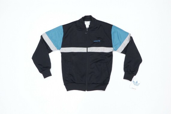 Deadstock Vintage 80s Adidas Mens Small Spell Out Col… - Gem