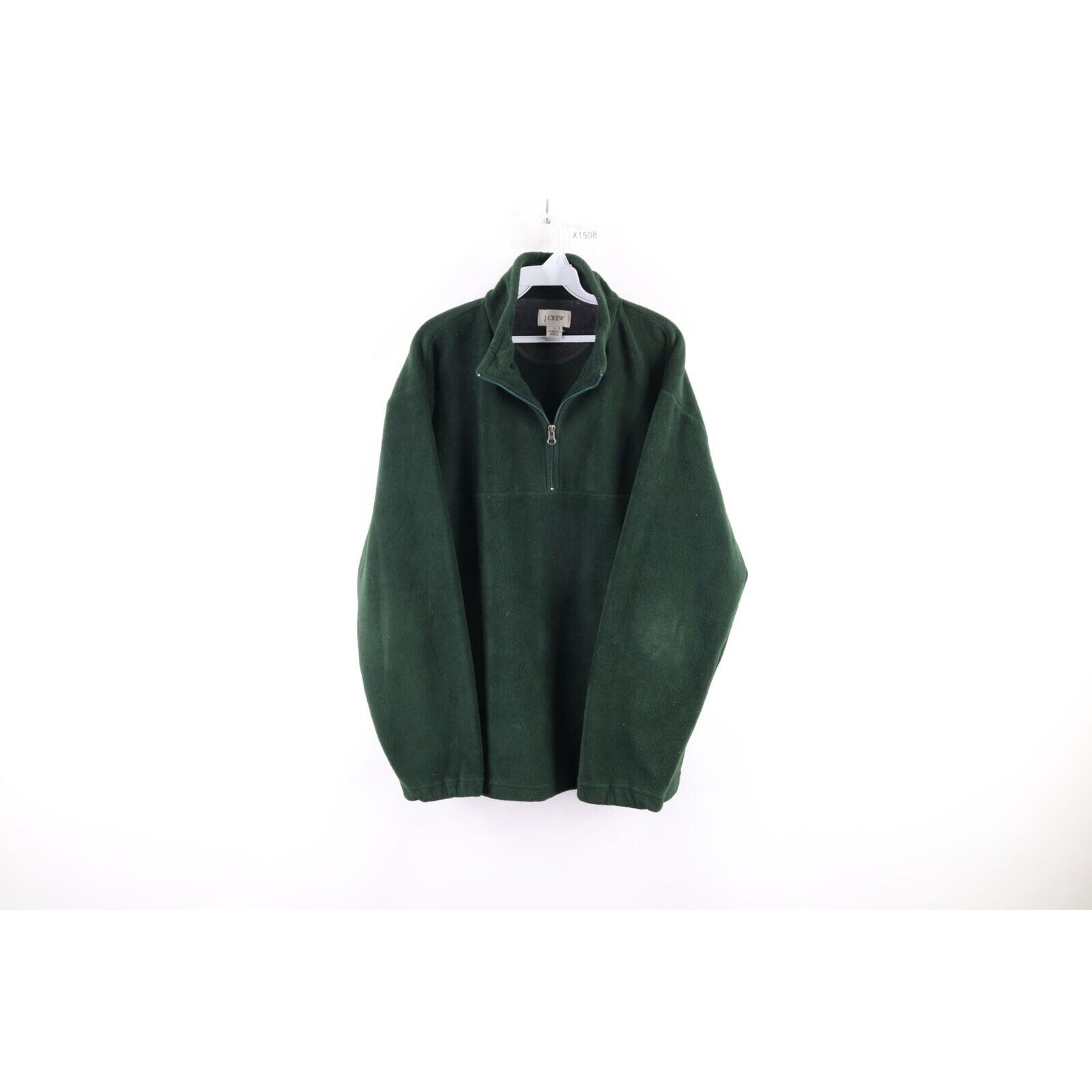 90s J Crew Mens Large Faded Blank Half Zip Fleece Pullover - Etsy Canada