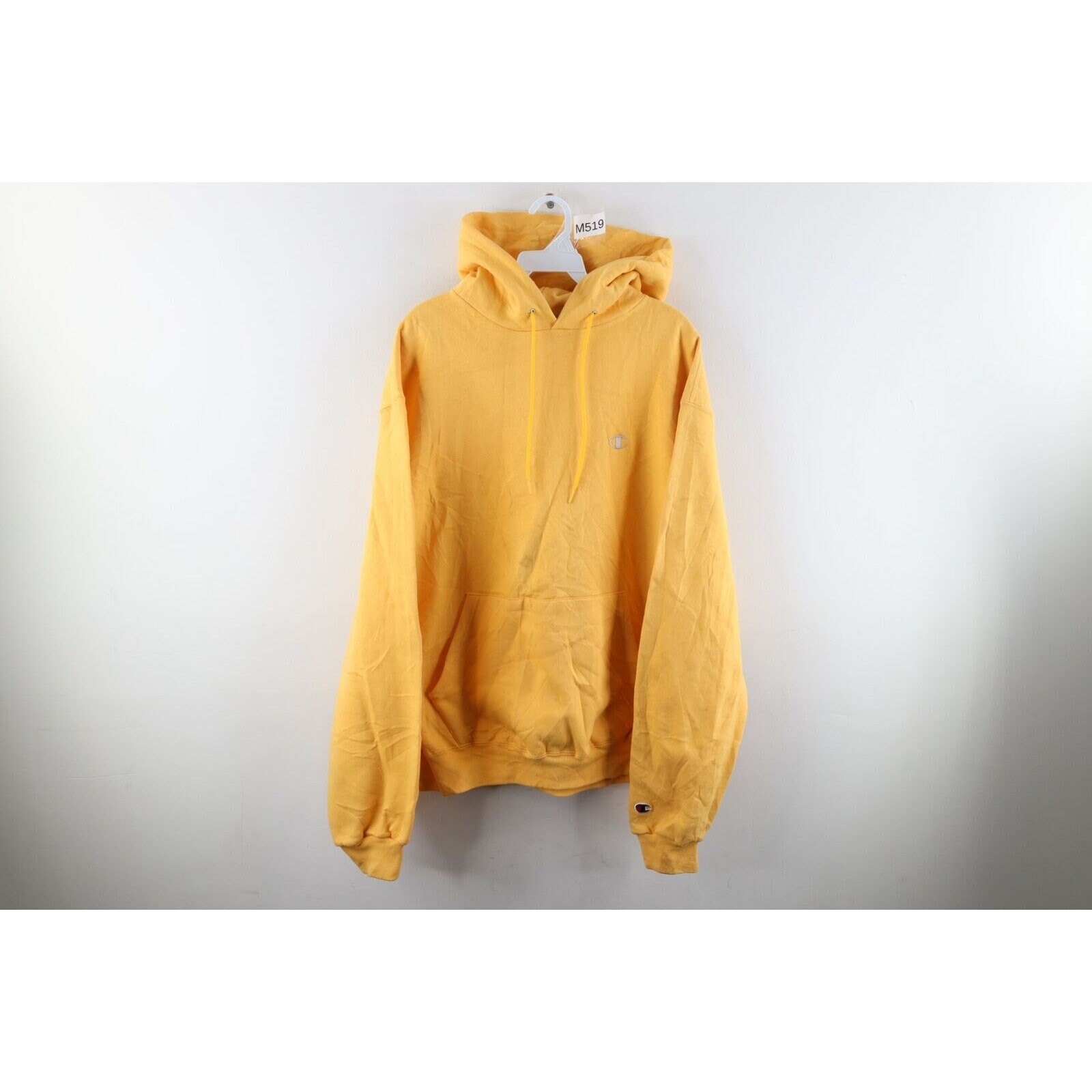 champion green and yellow sweatshirt