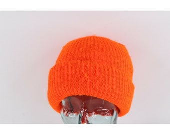 wool orange hunting hat