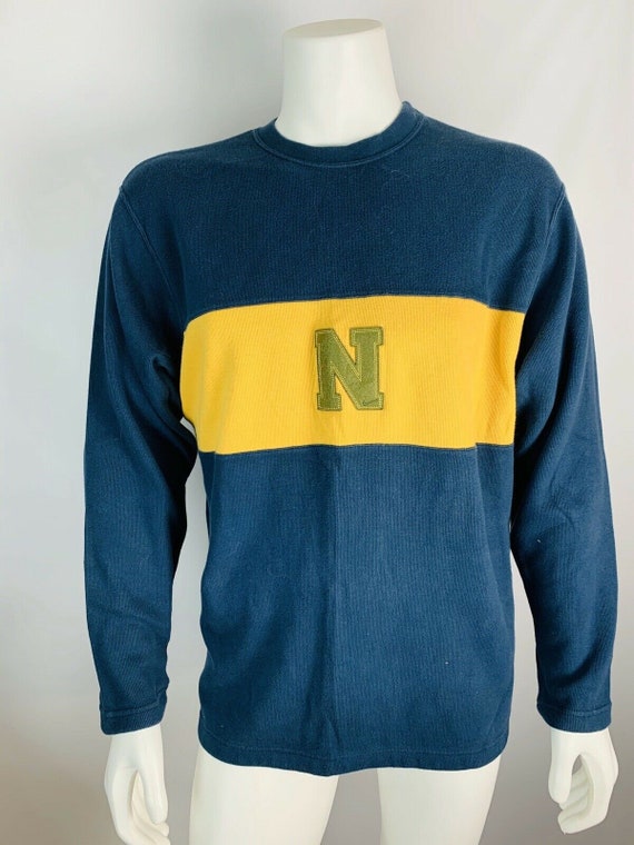 VTG 90s Nike Mens Medium Stitched Thermal Long Sle