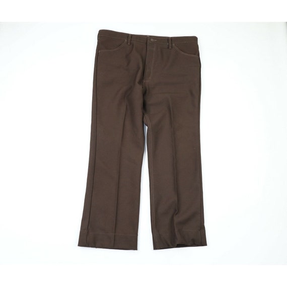 70s Wrangler Mens 40x29 Wide Leg Bell 