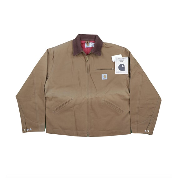 Deadstock 90s Carhartt Spell Out Lined Detroit Jac