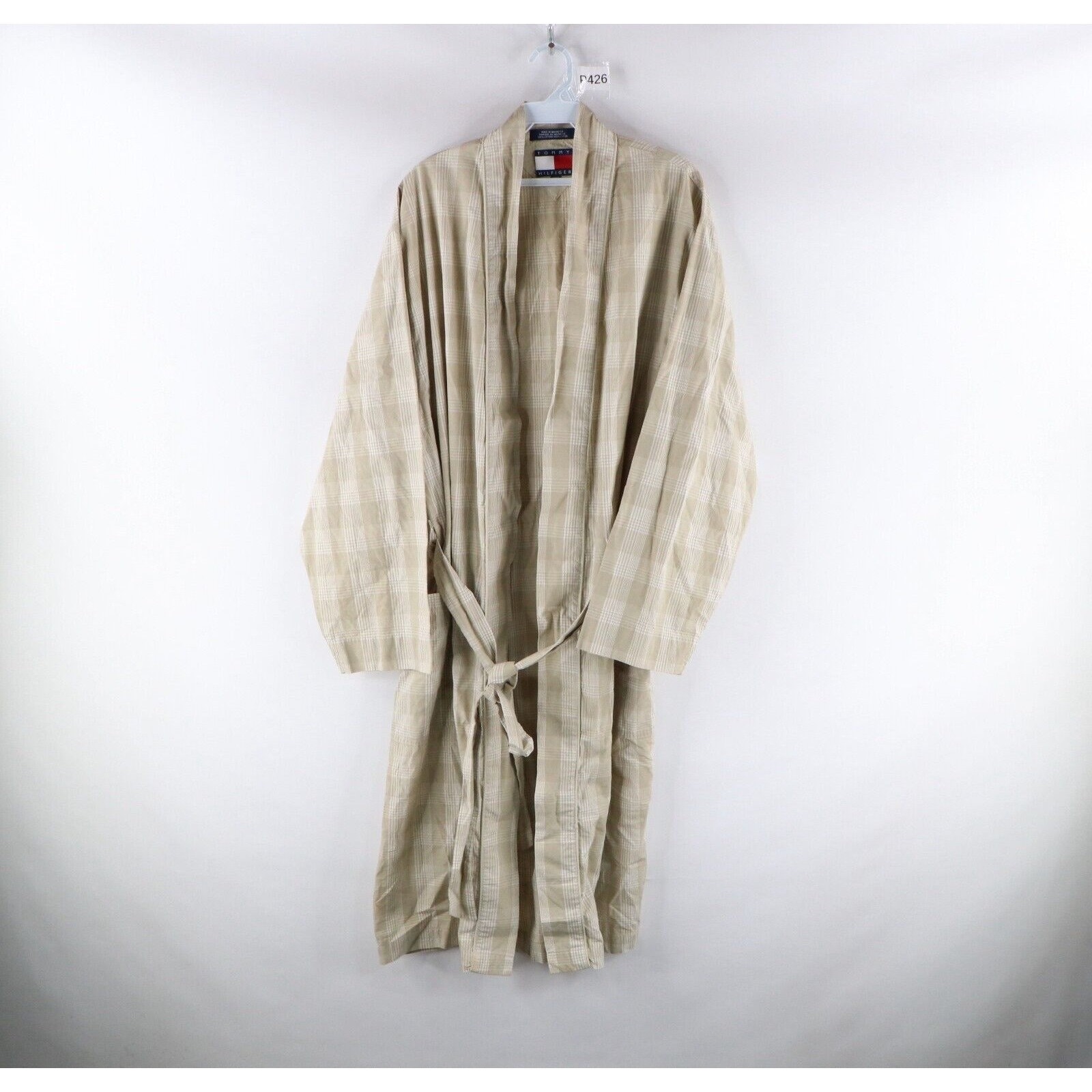 R92S081 Tommy Hilfiger TH Embossed Logo 38 Inch Robe 