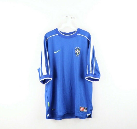 90s Nike Mens XL CBF Brasil World Cup 