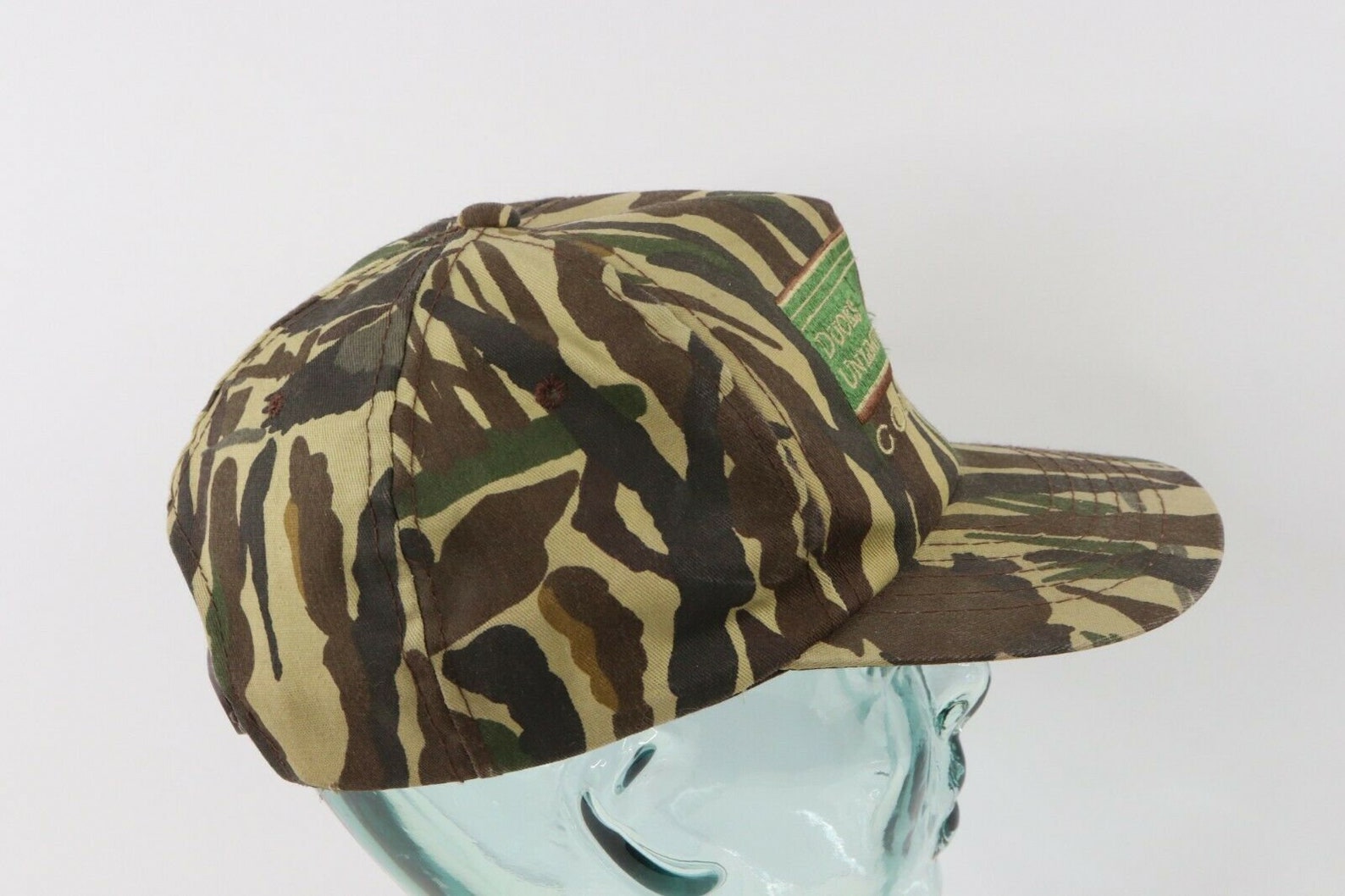 90s Ducks Unlimited Committee Spell Out Camouflage