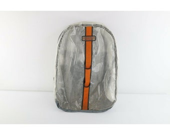 eddie bauer flannel backpack