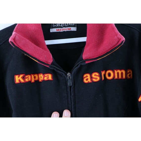 90s Kappa Mens Medium AS Roma Spell Out 