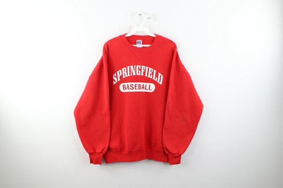 90s Russell Athletic Mens XL Springfield Baseball
