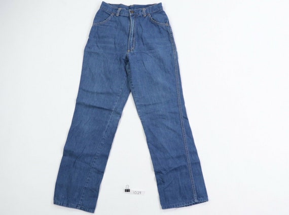 10 Distressed Straight Leg Denim Jeans 