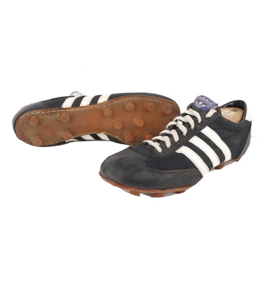 Eficacia lapso Mezclado Buy 60s Adidas Spell Out Leather Nylon Football Soccer Cleats Online in  India - Etsy