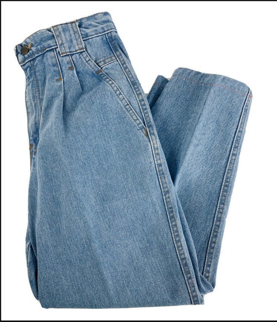 VTG 90s Streetwear Womens 8P Pleated High Rise Tap