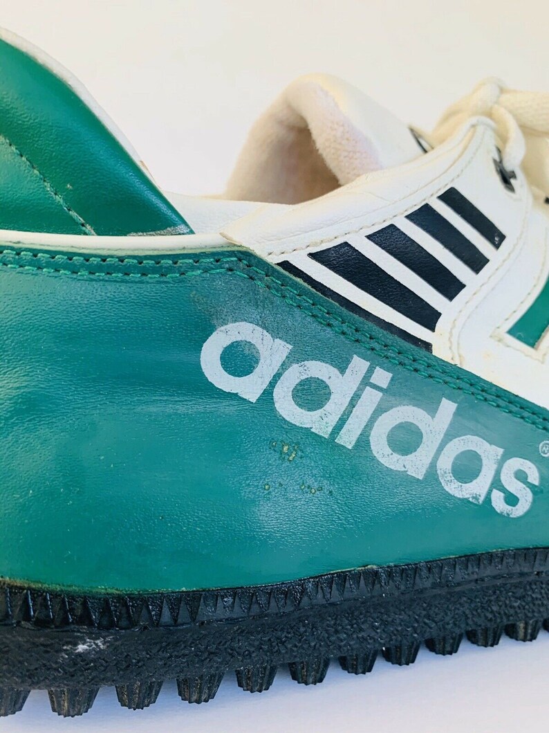 Vintage Adidas 14 Mens Gripper Turf Football Shoes Vintage Etsy