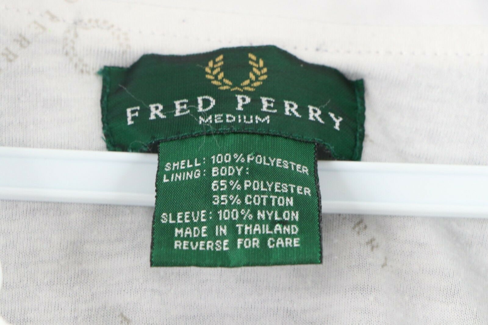 90s Fred Perry Mens Medium Spell Out Color Block Lined - Etsy