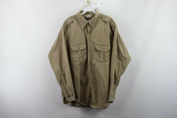 80s Black Duck Mens 2XL XXL Outdoor Hunting Safari