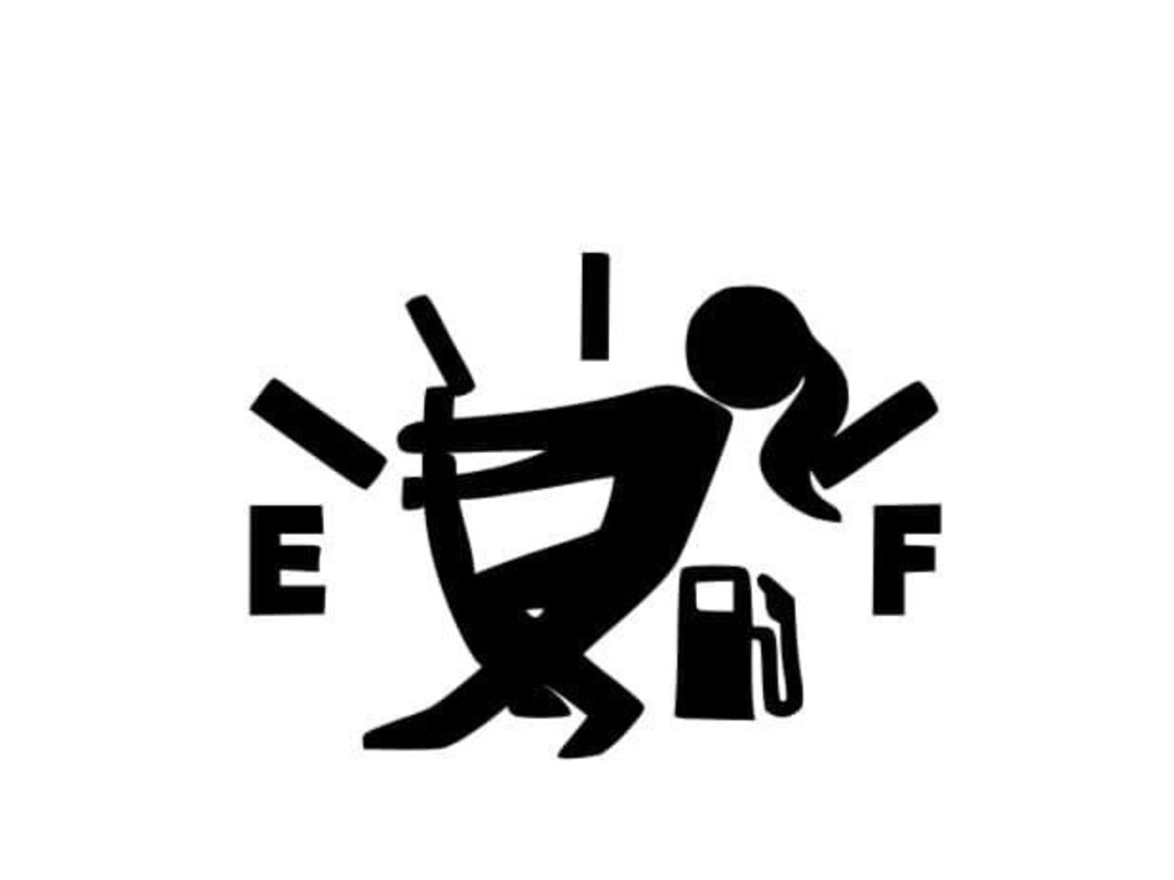 Gas Tank Sticker/ Car Decal / Gas Car Decal/ Bumper Sticker Etsy