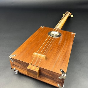 CIGAR BOX GUITAR, Acoustic Guitar, copelandcbgs, cbg, Guitar, 3 String Guitar, Cigar Box Guitars, Hand built guitar, Gift Idea