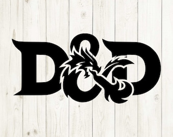 D&D Logo, Dungeons und Dragons-Svg, DnD-Logo, Dungeons und Dragons-Symbol, DnD-Symbol, DnD-Shirt, Dungeons und Drachen-Shirt, Cricut svg, svg