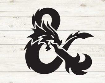 Dungeons and Dragons svg, D&D Logo, DnD Logo, Dungeons and Dragons Icon, DnD icon, DnD Shirt, Dungeons and Dragons shirt, Cricut svg, svg