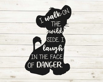 Simba svg, Lion King svg, Mufasa svg, Timon and Pumba, The Lion King, Remember Who You Are, Cricut, Silhouette, Hakuna Matata