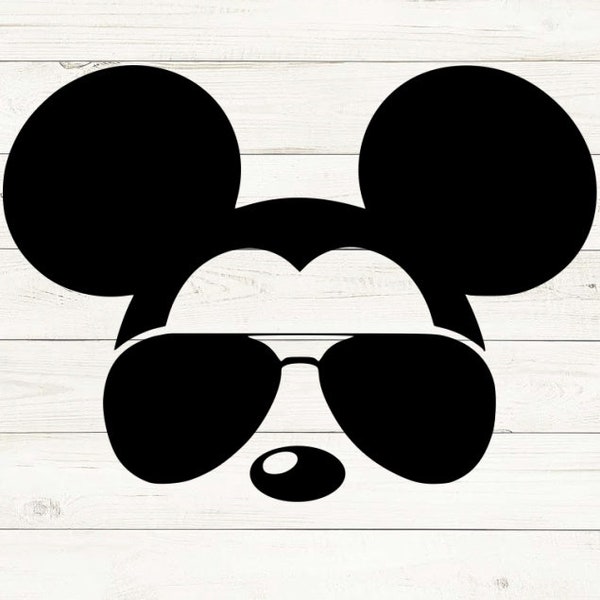 Lunettes de soleil Mickey Mouse Aviator svg, Mickey Aviator svg, Lunettes de soleil Mickey svg, Lunettes de soleil Aviator, Mickey mouse svg, Cricut svg, svg