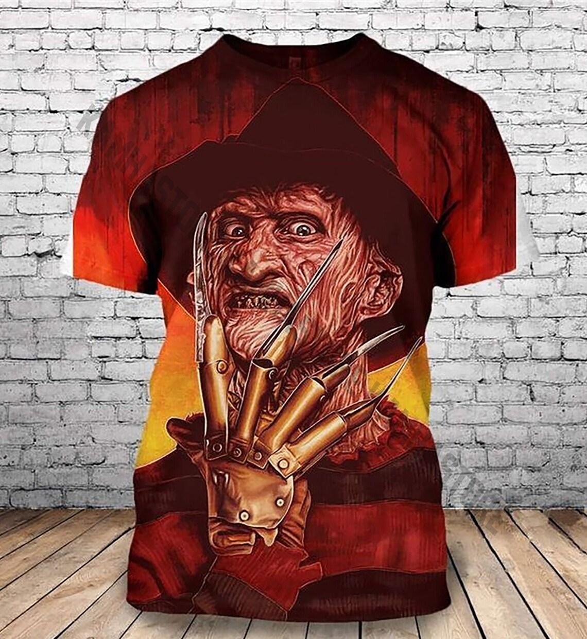 hot topic freddy krueger shirt