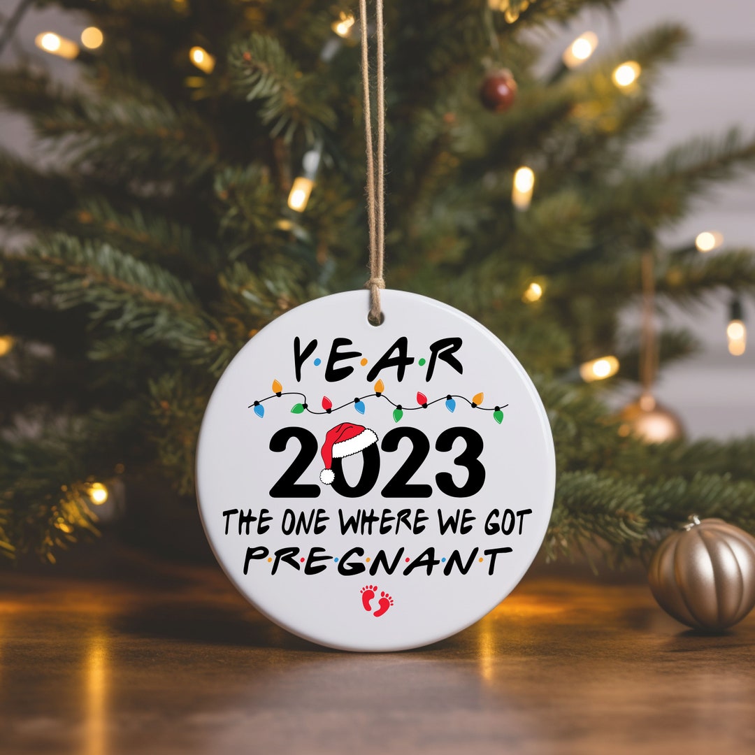 Expecting Ornament Pregnant Ornament Personalized We're Etsy