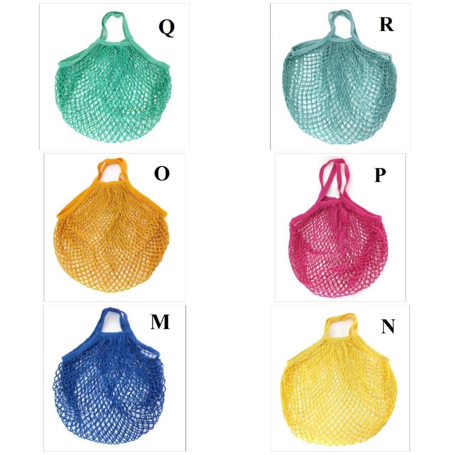 Cotton Mesh Vegetable Bags Reusable Cotton Mesh Portable Etsy