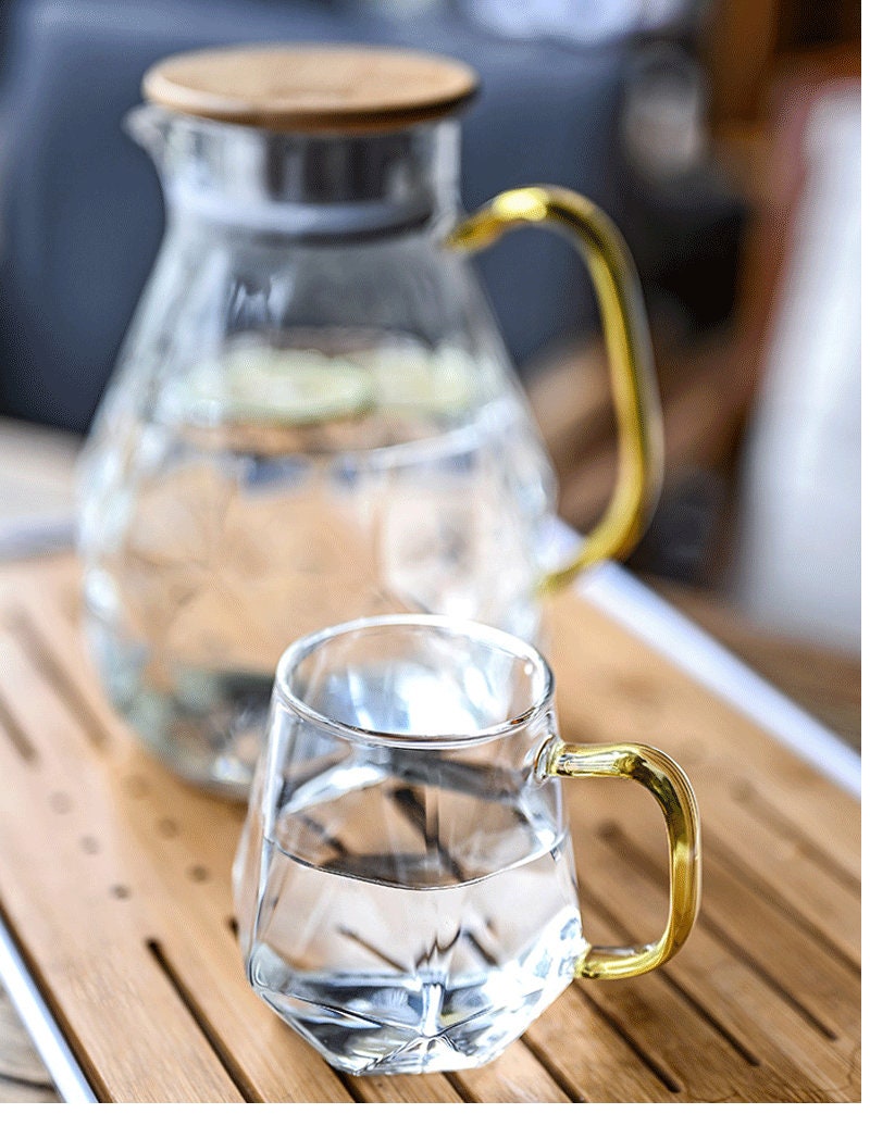 Teapot Set Clear Glass Teapot Tea Sets With Teapot Coffee Etsy
