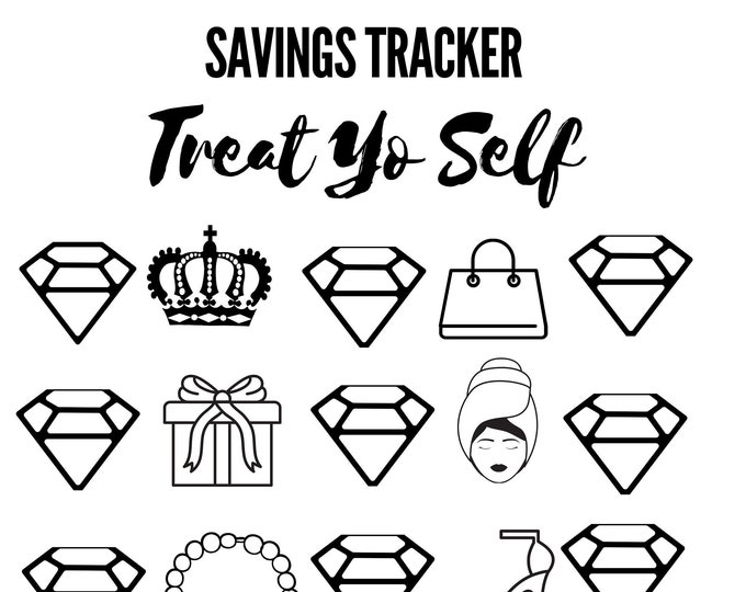 Treat Yo Self Savings Tracker