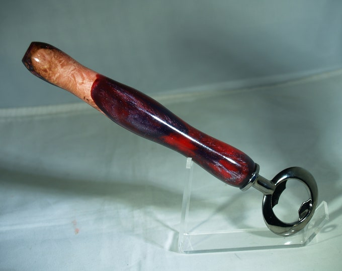 Handturned bottle opener