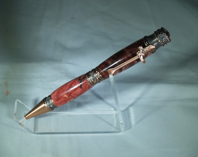 Weatern twist pen in Buckeye Burl