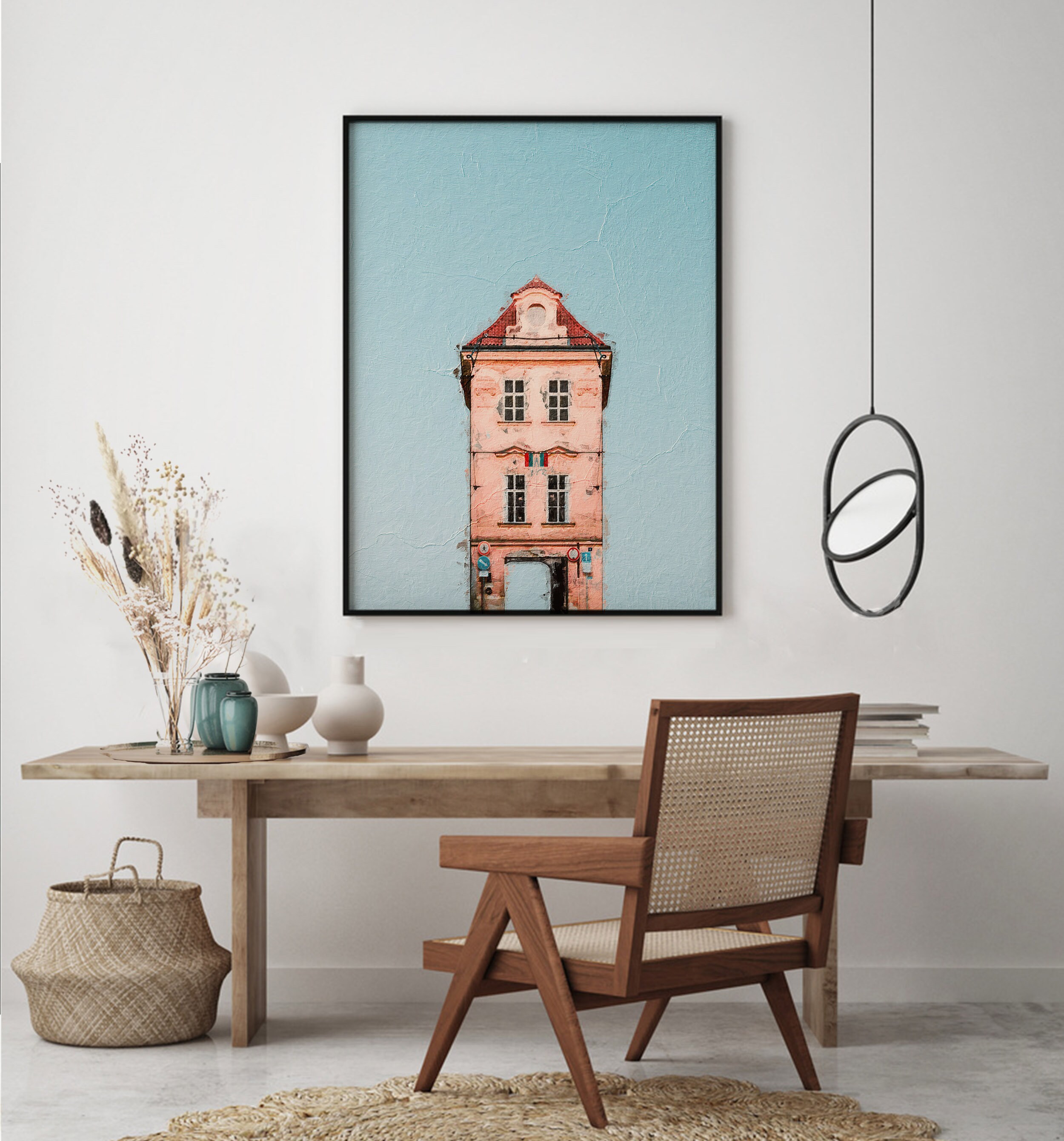 Minimalist Wall Art Printable Set of 2 Prints Minimalist Wall | Etsy