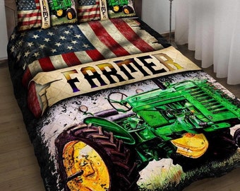 Tractor Comforter Etsy