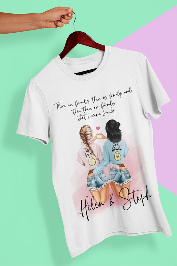 Best Friend Personalised Gift T-shirt 